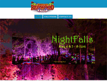 Tablet Screenshot of celebrateredwoodfalls.com
